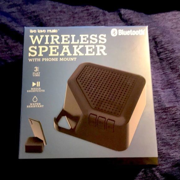 Brand New In‎ Box Bluetooth Wireless Speaker - Picture 1 of 5